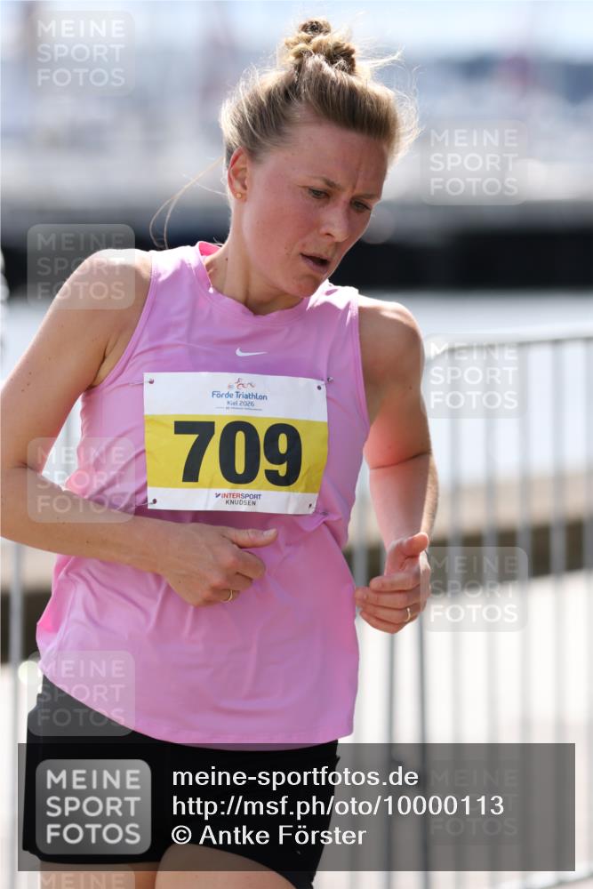 16.08.2026 - KN Förde Triathlon 2026 Antke Förster http://msf.ph/oto/10000113 16.08.2026 14:01:34 Laufen  meine-sportfotos.de