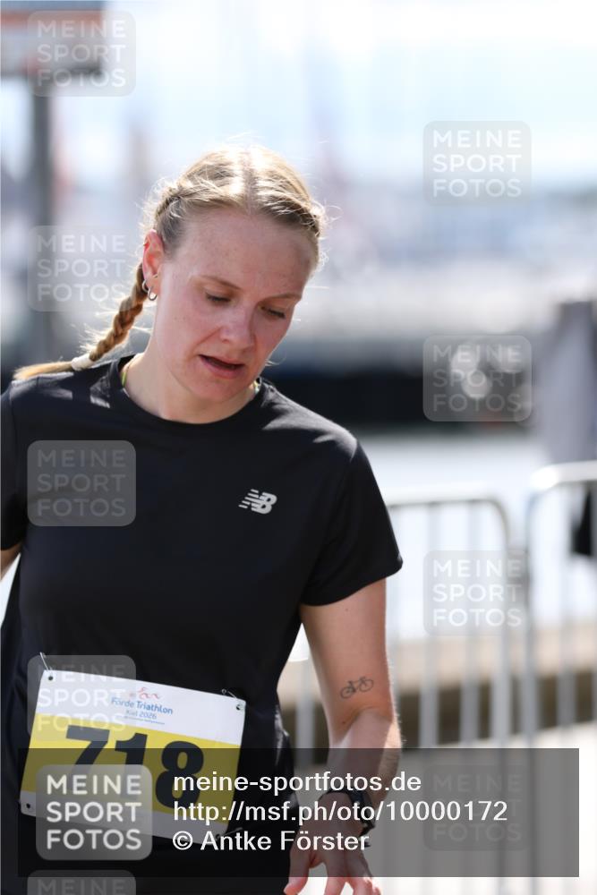 16.08.2026 - KN Förde Triathlon 2026 Antke Förster http://msf.ph/oto/10000172 16.08.2026 14:02:37 Laufen  meine-sportfotos.de