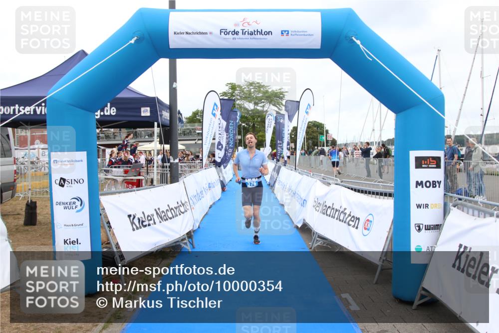 16.08.2026 - KN Förde Triathlon 2026 Markus Tischler http://msf.ph/oto/10000354 16.08.2026 12:18:01 Ziel 376, 376 meine-sportfotos.de