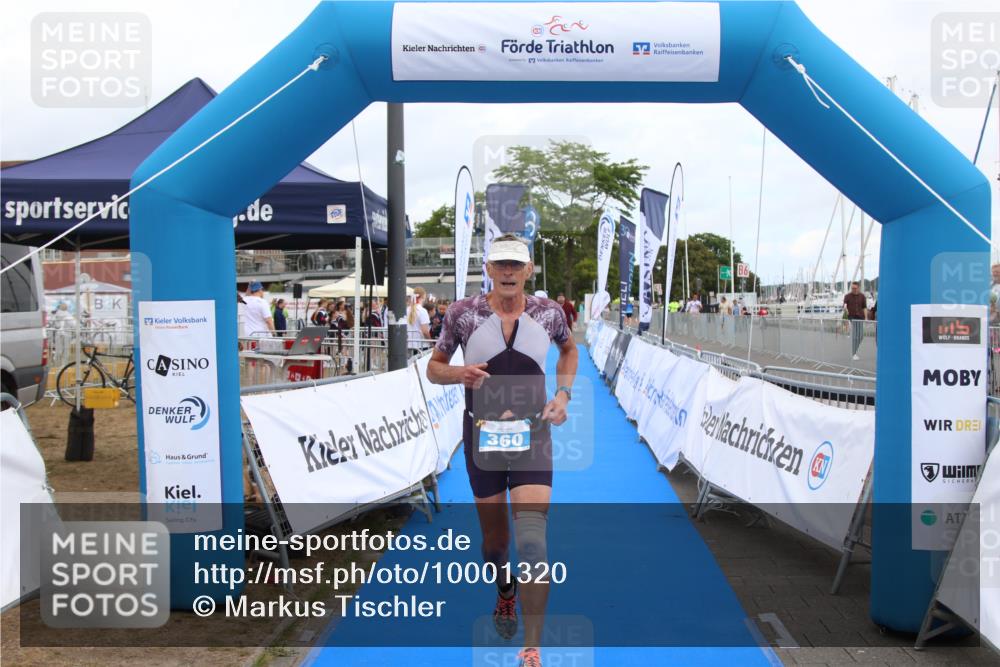 16.08.2026 - KN Förde Triathlon 2026 Markus Tischler http://msf.ph/oto/10001320 16.08.2026 12:29:39 Ziel 360, 360 meine-sportfotos.de