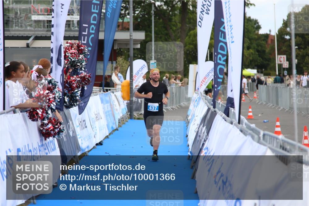 16.08.2026 - KN Förde Triathlon 2026 Markus Tischler http://msf.ph/oto/10001366 16.08.2026 12:30:15 Ziel 437, 437 meine-sportfotos.de