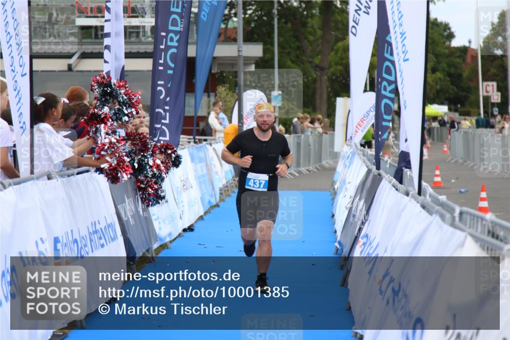 16.08.2026 - KN Förde Triathlon 2026 Markus Tischler http://msf.ph/oto/10001385 16.08.2026 12:30:16 Ziel 437, 437 meine-sportfotos.de