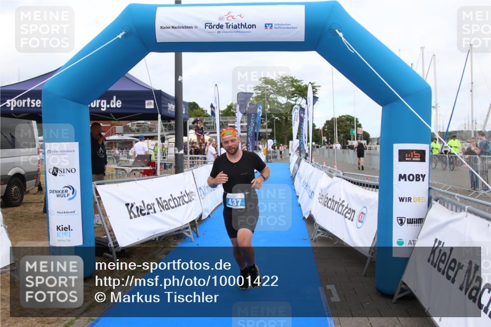 16.08.2026 - KN Förde Triathlon 2026 Markus Tischler http://msf.ph/oto/10001422 16.08.2026 12:30:20 Ziel 437, 437 meine-sportfotos.de