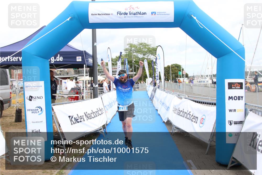 16.08.2026 - KN Förde Triathlon 2026 Markus Tischler http://msf.ph/oto/10001575 16.08.2026 12:35:04 Ziel 438, 438 meine-sportfotos.de
