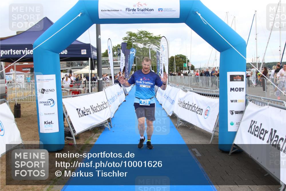 16.08.2026 - KN Förde Triathlon 2026 Markus Tischler http://msf.ph/oto/10001626 16.08.2026 12:43:23 Ziel 436, 436 meine-sportfotos.de