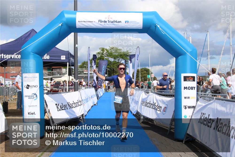 16.08.2026 - KN Förde Triathlon 2026 Markus Tischler http://msf.ph/oto/10002270 16.08.2026 13:55:00 Ziel 569, 569 meine-sportfotos.de