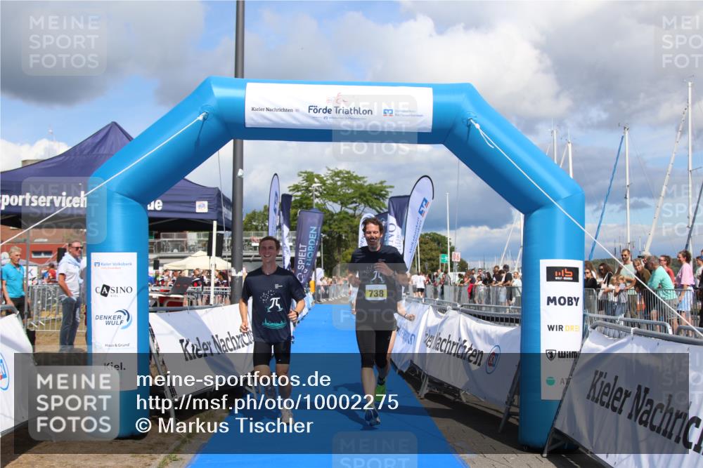 16.08.2026 - KN Förde Triathlon 2026 Markus Tischler http://msf.ph/oto/10002275 16.08.2026 13:55:10 Ziel 738, 738 meine-sportfotos.de