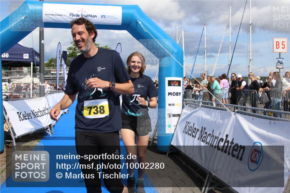16.08.2026 - KN Förde Triathlon 2026 Markus Tischler http://msf.ph/oto/10002280 16.08.2026 13:55:12 Ziel 738, 738 meine-sportfotos.de