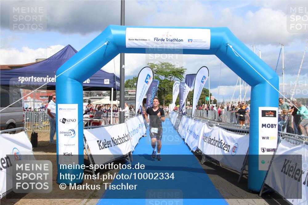 16.08.2026 - KN Förde Triathlon 2026 Markus Tischler http://msf.ph/oto/10002334 16.08.2026 13:57:37 Ziel 522, 522 meine-sportfotos.de