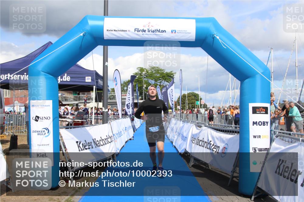 16.08.2026 - KN Förde Triathlon 2026 Markus Tischler http://msf.ph/oto/10002393 16.08.2026 13:58:43 Ziel 555, 555 meine-sportfotos.de
