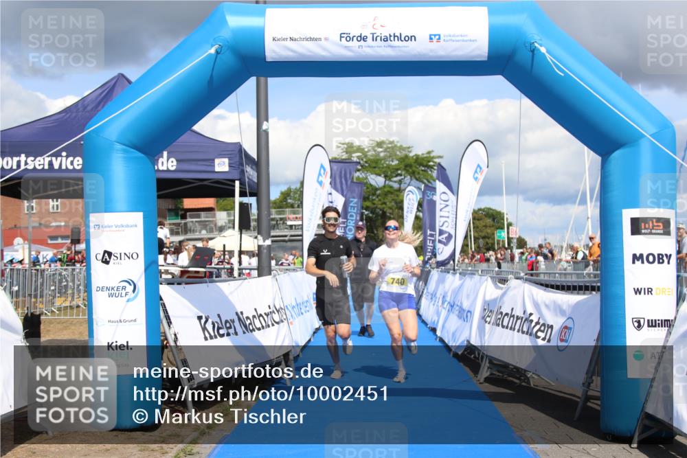 16.08.2026 - KN Förde Triathlon 2026 Markus Tischler http://msf.ph/oto/10002451 16.08.2026 14:01:09 Ziel 740, 740 meine-sportfotos.de