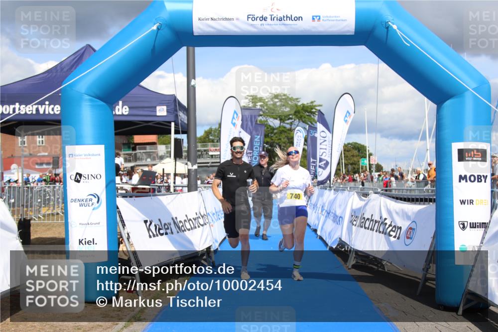 16.08.2026 - KN Förde Triathlon 2026 Markus Tischler http://msf.ph/oto/10002454 16.08.2026 14:01:09 Ziel 740, 740 meine-sportfotos.de