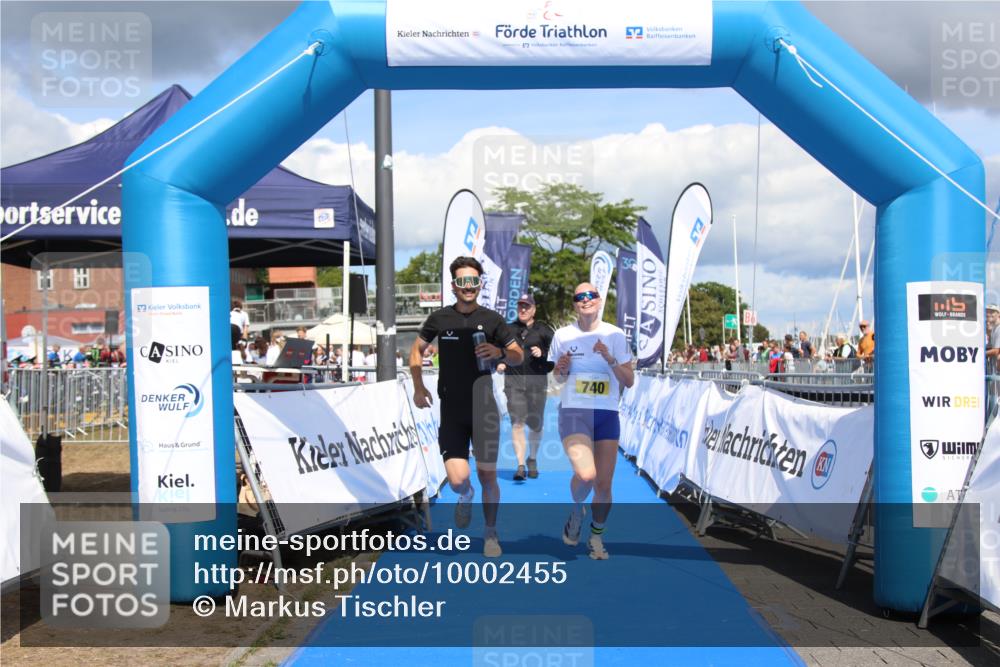 16.08.2026 - KN Förde Triathlon 2026 Markus Tischler http://msf.ph/oto/10002455 16.08.2026 14:01:10 Ziel 740, 740 meine-sportfotos.de