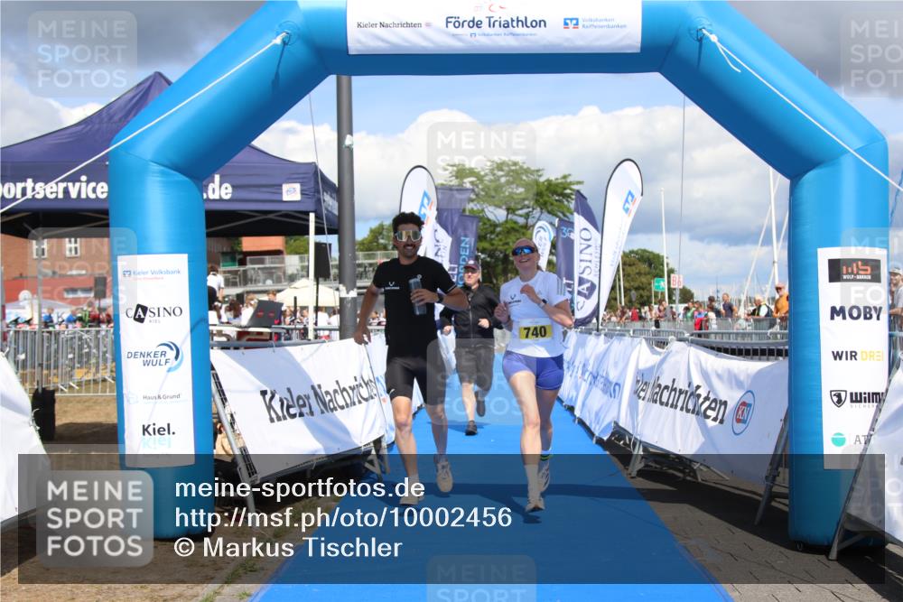 16.08.2026 - KN Förde Triathlon 2026 Markus Tischler http://msf.ph/oto/10002456 16.08.2026 14:01:10 Ziel 740, 740 meine-sportfotos.de