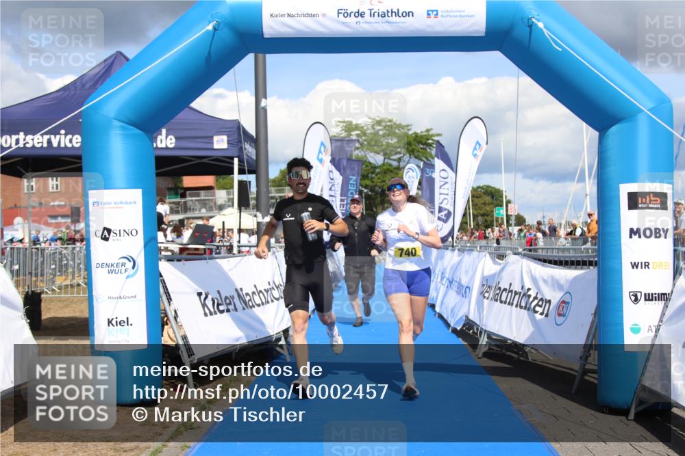 16.08.2026 - KN Förde Triathlon 2026 Markus Tischler http://msf.ph/oto/10002457 16.08.2026 14:01:10 Ziel 740, 740 meine-sportfotos.de