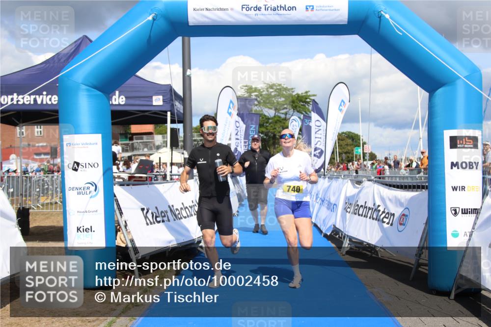 16.08.2026 - KN Förde Triathlon 2026 Markus Tischler http://msf.ph/oto/10002458 16.08.2026 14:01:10 Ziel 740, 740 meine-sportfotos.de