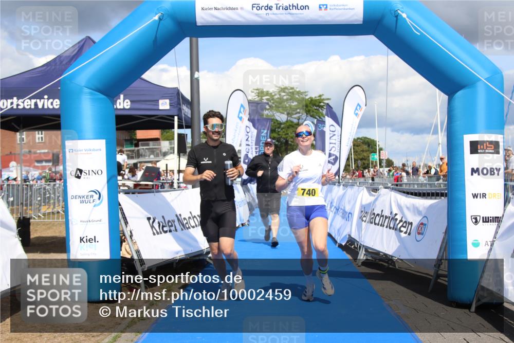 16.08.2026 - KN Förde Triathlon 2026 Markus Tischler http://msf.ph/oto/10002459 16.08.2026 14:01:10 Ziel 740, 740 meine-sportfotos.de