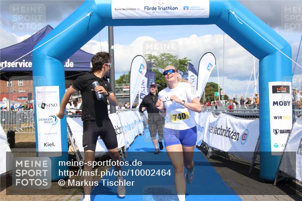 16.08.2026 - KN Förde Triathlon 2026 Markus Tischler http://msf.ph/oto/10002464 16.08.2026 14:01:10 Ziel 740, 740 meine-sportfotos.de