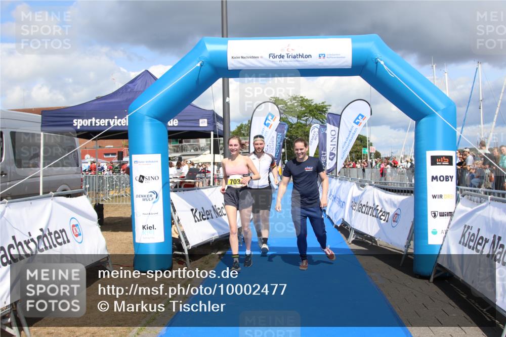 16.08.2026 - KN Förde Triathlon 2026 Markus Tischler http://msf.ph/oto/10002477 16.08.2026 14:01:51 Ziel 703, 703 meine-sportfotos.de