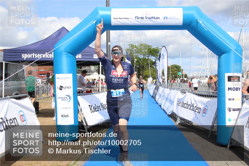 16.08.2026 - KN Förde Triathlon 2026 Markus Tischler http://msf.ph/oto/10002705 16.08.2026 14:07:20 Ziel 608, 612, 608, 612 meine-sportfotos.de