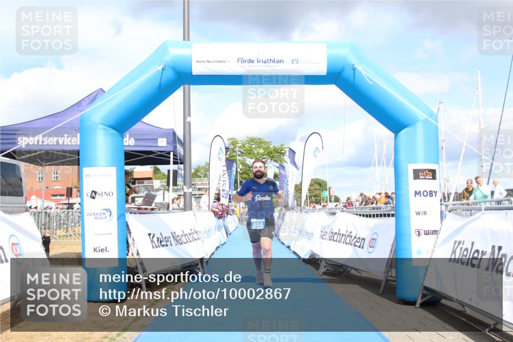 16.08.2026 - KN Förde Triathlon 2026 Markus Tischler http://msf.ph/oto/10002867 16.08.2026 14:16:05 Ziel 604, 604 meine-sportfotos.de