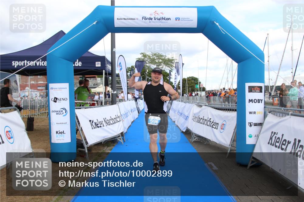 16.08.2026 - KN Förde Triathlon 2026 Markus Tischler http://msf.ph/oto/10002899 16.08.2026 14:20:44 Ziel 596, 596 meine-sportfotos.de