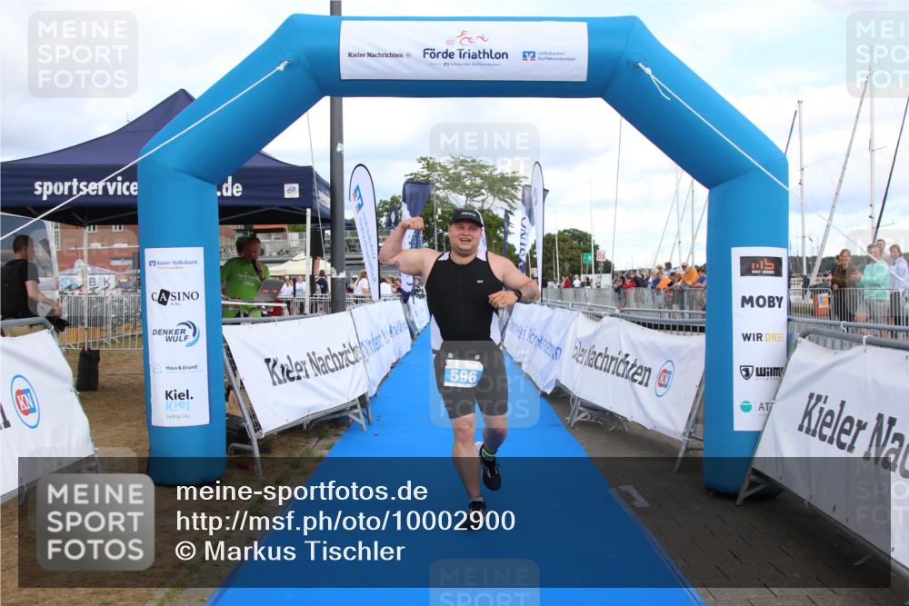 16.08.2026 - KN Förde Triathlon 2026 Markus Tischler http://msf.ph/oto/10002900 16.08.2026 14:20:44 Ziel 596, 596 meine-sportfotos.de