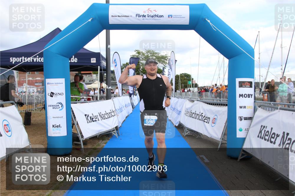 16.08.2026 - KN Förde Triathlon 2026 Markus Tischler http://msf.ph/oto/10002903 16.08.2026 14:20:44 Ziel 596, 596 meine-sportfotos.de