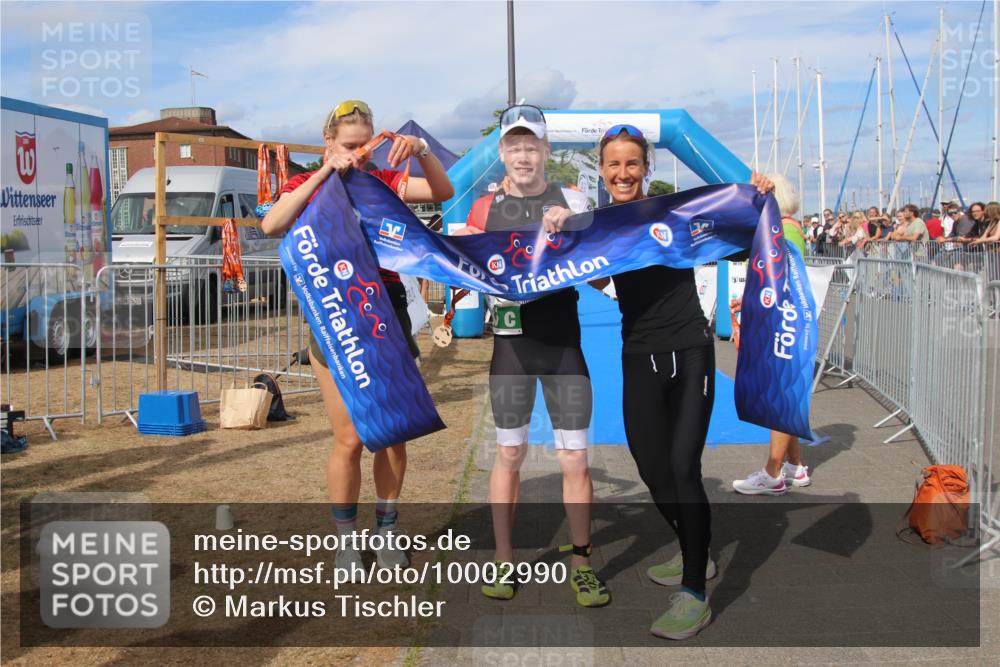 16.08.2026 - KN Förde Triathlon 2026 Markus Tischler http://msf.ph/oto/10002990 16.08.2026 16:02:24 Ziel  meine-sportfotos.de