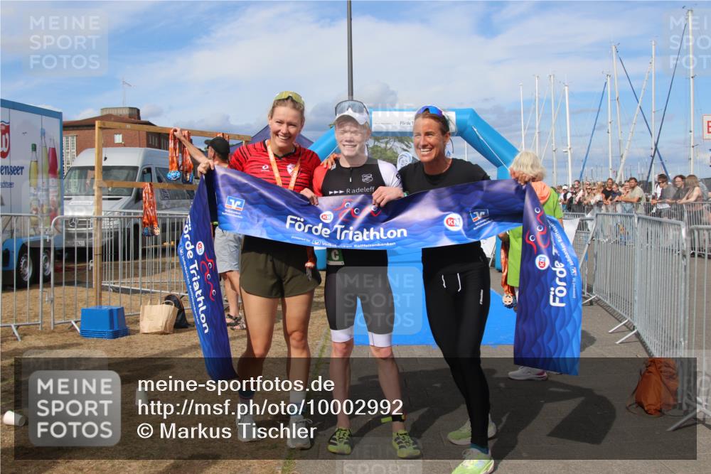 16.08.2026 - KN Förde Triathlon 2026 Markus Tischler http://msf.ph/oto/10002992 16.08.2026 16:02:27 Ziel  meine-sportfotos.de
