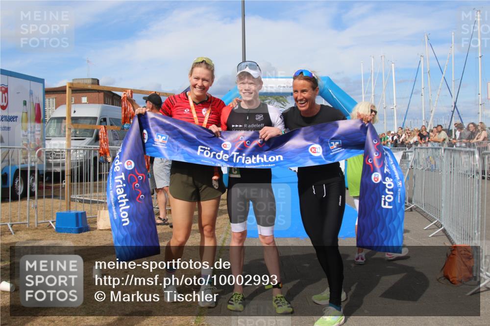16.08.2026 - KN Förde Triathlon 2026 Markus Tischler http://msf.ph/oto/10002993 16.08.2026 16:02:28 Ziel  meine-sportfotos.de