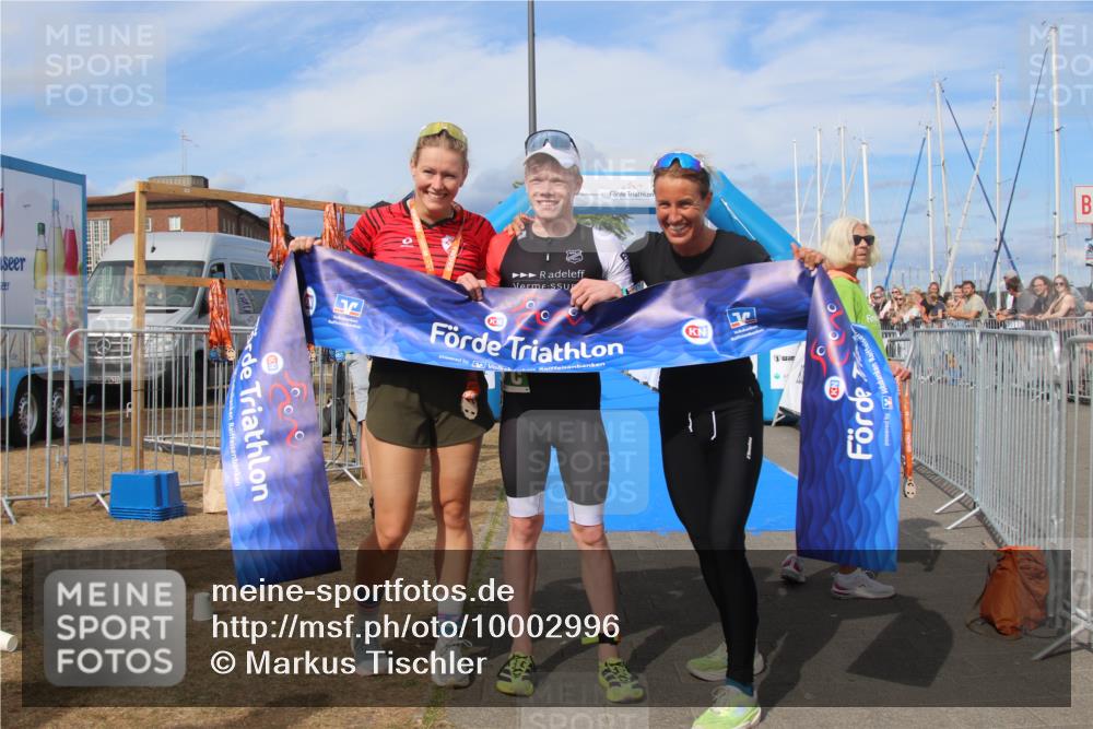 16.08.2026 - KN Förde Triathlon 2026 Markus Tischler http://msf.ph/oto/10002996 16.08.2026 16:02:29 Ziel  meine-sportfotos.de