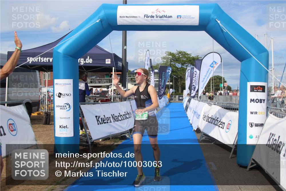 16.08.2026 - KN Förde Triathlon 2026 Markus Tischler http://msf.ph/oto/10003063 16.08.2026 16:05:24 Ziel 0, 32 meine-sportfotos.de