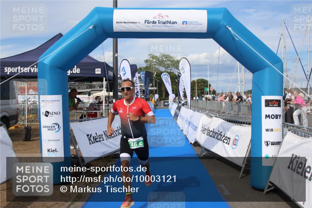 16.08.2026 - KN Förde Triathlon 2026 Markus Tischler http://msf.ph/oto/10003121 16.08.2026 16:08:12 Ziel 0, 36 meine-sportfotos.de