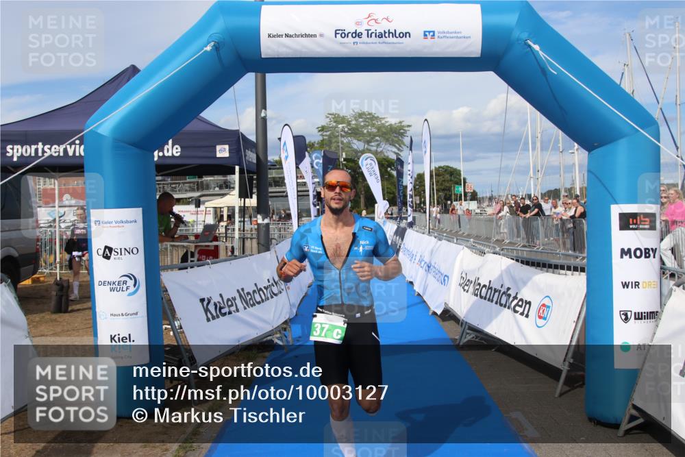16.08.2026 - KN Förde Triathlon 2026 Markus Tischler http://msf.ph/oto/10003127 16.08.2026 16:08:42 Ziel 0, 37 meine-sportfotos.de