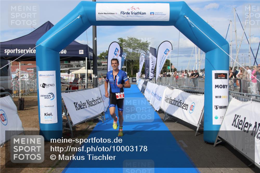 16.08.2026 - KN Förde Triathlon 2026 Markus Tischler http://msf.ph/oto/10003178 16.08.2026 16:12:21 Ziel 0, 5 meine-sportfotos.de