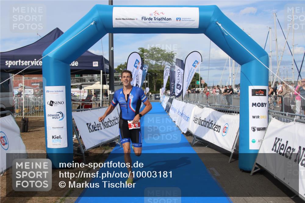 16.08.2026 - KN Förde Triathlon 2026 Markus Tischler http://msf.ph/oto/10003181 16.08.2026 16:12:21 Ziel 0, 5 meine-sportfotos.de