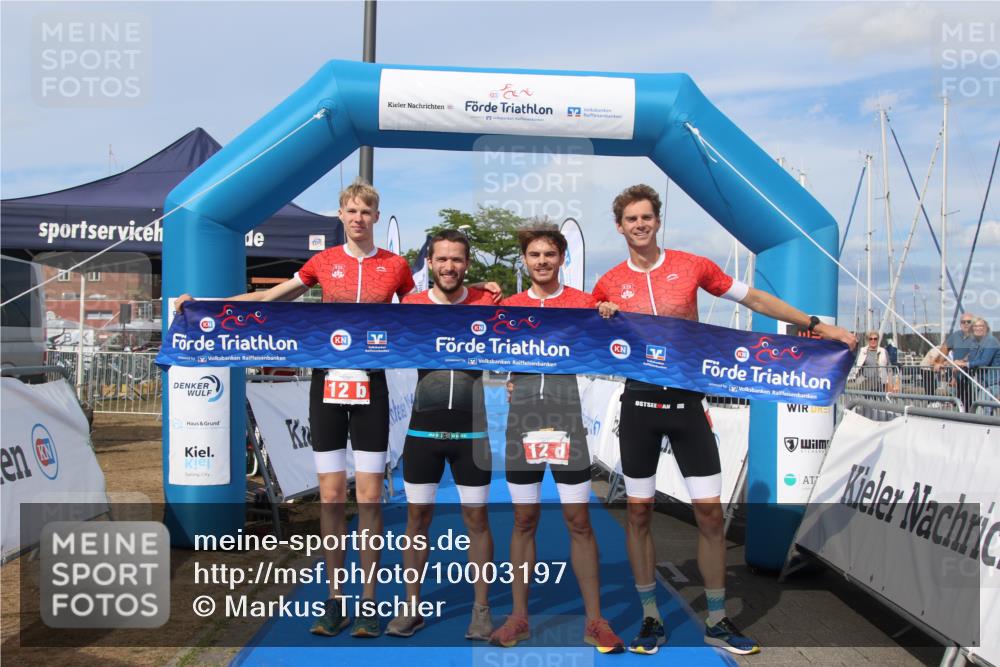 16.08.2026 - KN Förde Triathlon 2026 Markus Tischler http://msf.ph/oto/10003197 16.08.2026 16:13:22 Ziel  meine-sportfotos.de