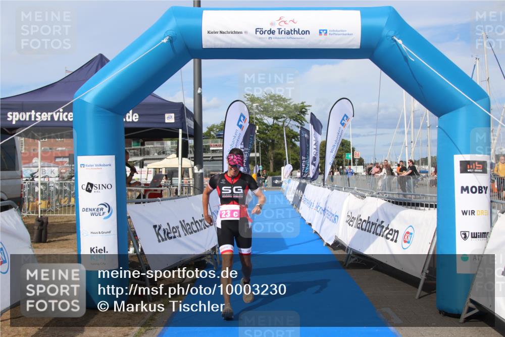 16.08.2026 - KN Förde Triathlon 2026 Markus Tischler http://msf.ph/oto/10003230 16.08.2026 16:14:08 Ziel 0, 23 meine-sportfotos.de