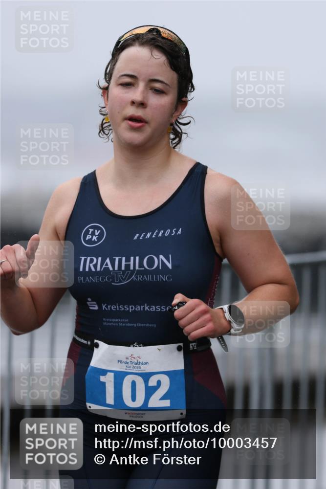 16.08.2026 - KN Förde Triathlon 2026 Antke Förster http://msf.ph/oto/10003457 16.08.2026 09:55:40 Laufen 2026, 102 meine-sportfotos.de
