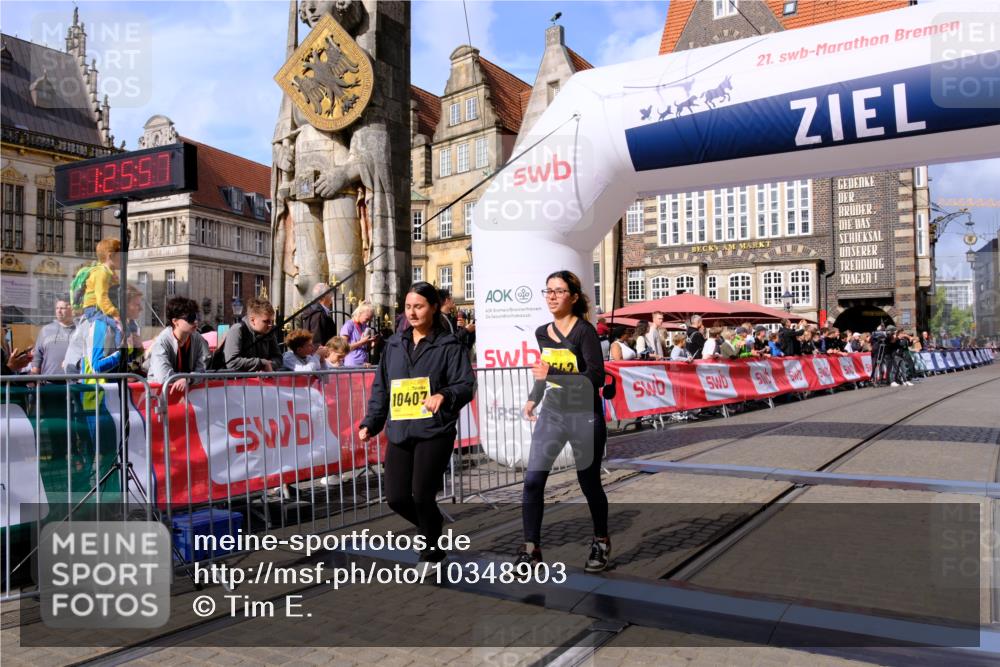 13.09.2026 - 21. swb-Marathon Bremen Tim E. http://msf.ph/oto/10348903 13.09.2026 11:21:14 Ziel 10407, 12542 meine-sportfotos.de