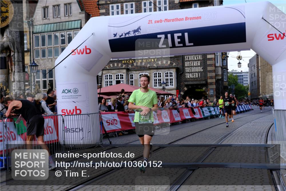 13.09.2026 - 21. swb-Marathon Bremen Tim E. http://msf.ph/oto/10360152 13.09.2026 12:57:15 Ziel 365, 573, 6201, 7118, 7671 meine-sportfotos.de