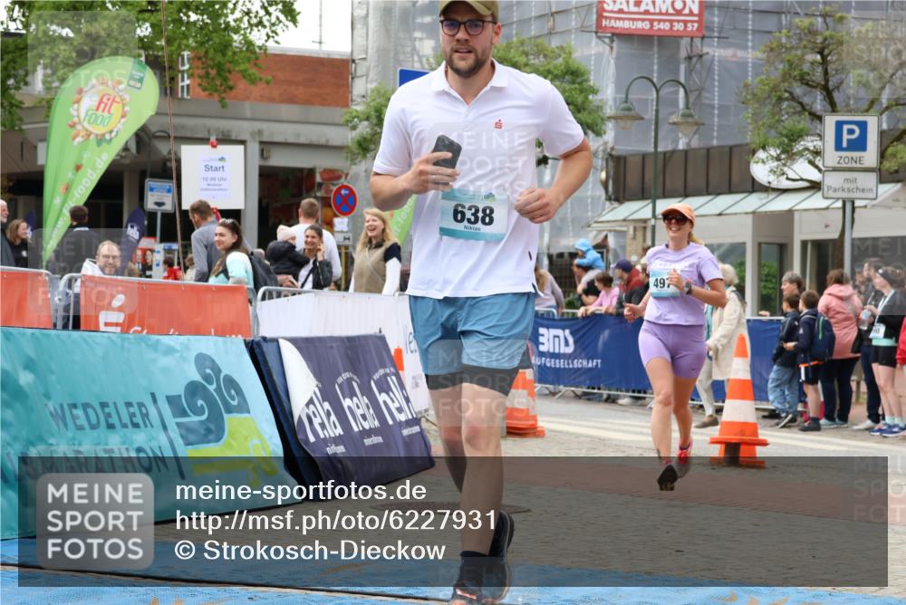 05.05.2024 - 7. Wedeler Halbmarathon Strokosch-Dieckow http://msf.ph/oto/6227931 05.05.2024 11:58:50 Ziel 497, 638 meine-sportfotos.de