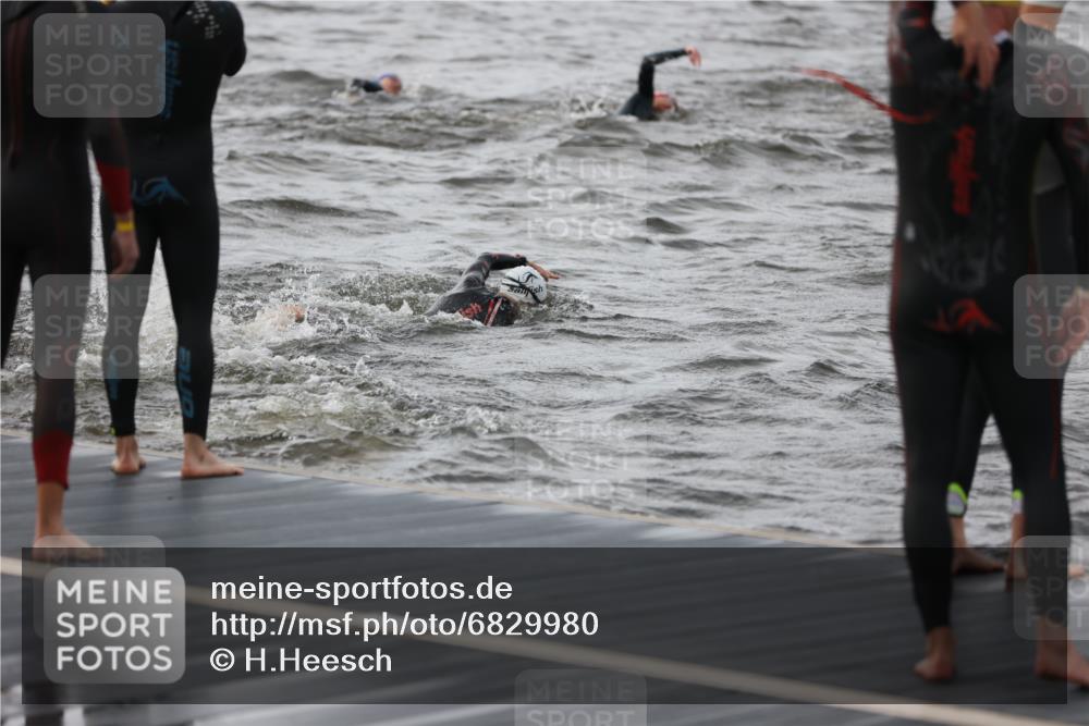 25.08.2024 - Elbe Triathlon Hamburg H.Heesch http://msf.ph/oto/6829980 25.08.2024 07:54:56 Schwimmen  meine-sportfotos.de