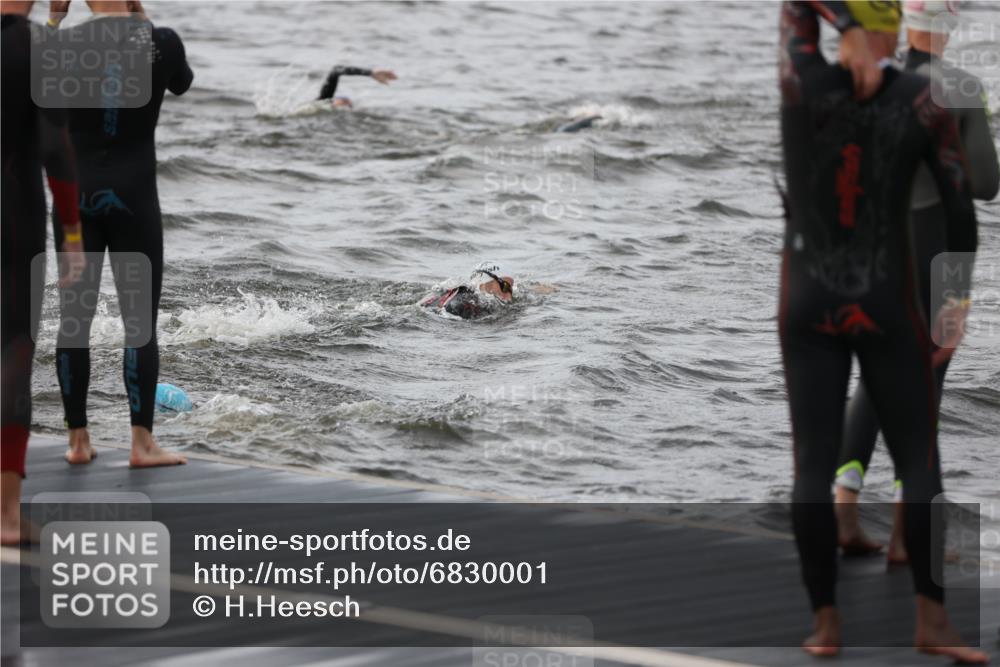 25.08.2024 - Elbe Triathlon Hamburg H.Heesch http://msf.ph/oto/6830001 25.08.2024 07:54:57 Schwimmen  meine-sportfotos.de