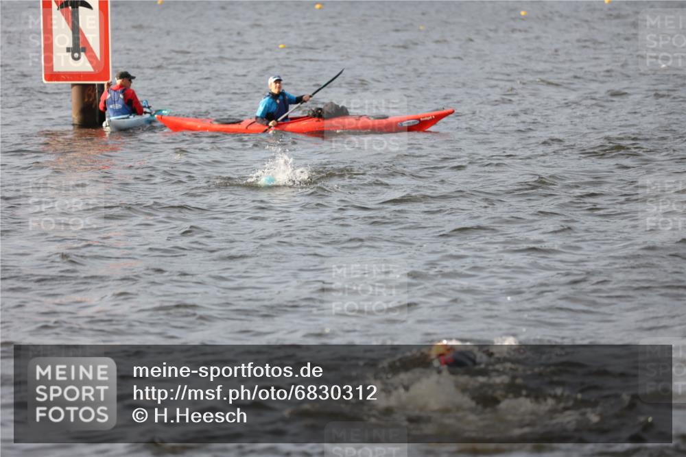 25.08.2024 - Elbe Triathlon Hamburg H.Heesch http://msf.ph/oto/6830312 25.08.2024 07:56:30 Schwimmen  meine-sportfotos.de