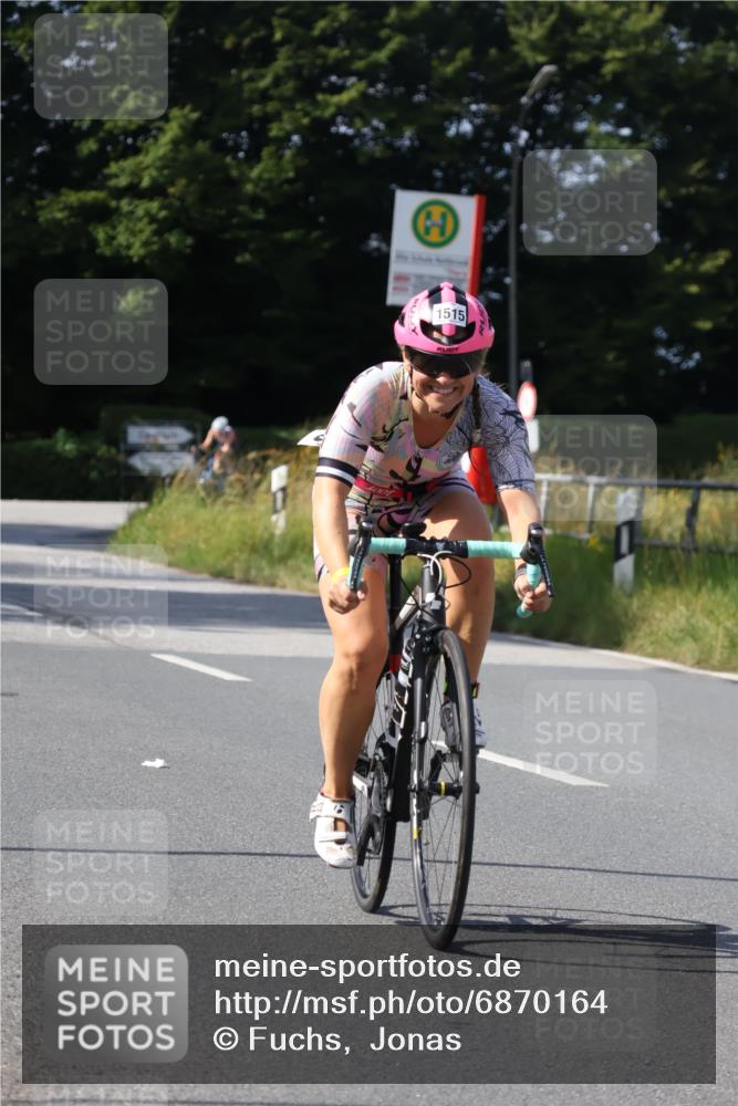25.08.2024 - Elbe Triathlon Hamburg Fuchs,  Jonas http://msf.ph/oto/6870164 25.08.2024 11:09:28 Radfahren 1515, 1579 meine-sportfotos.de