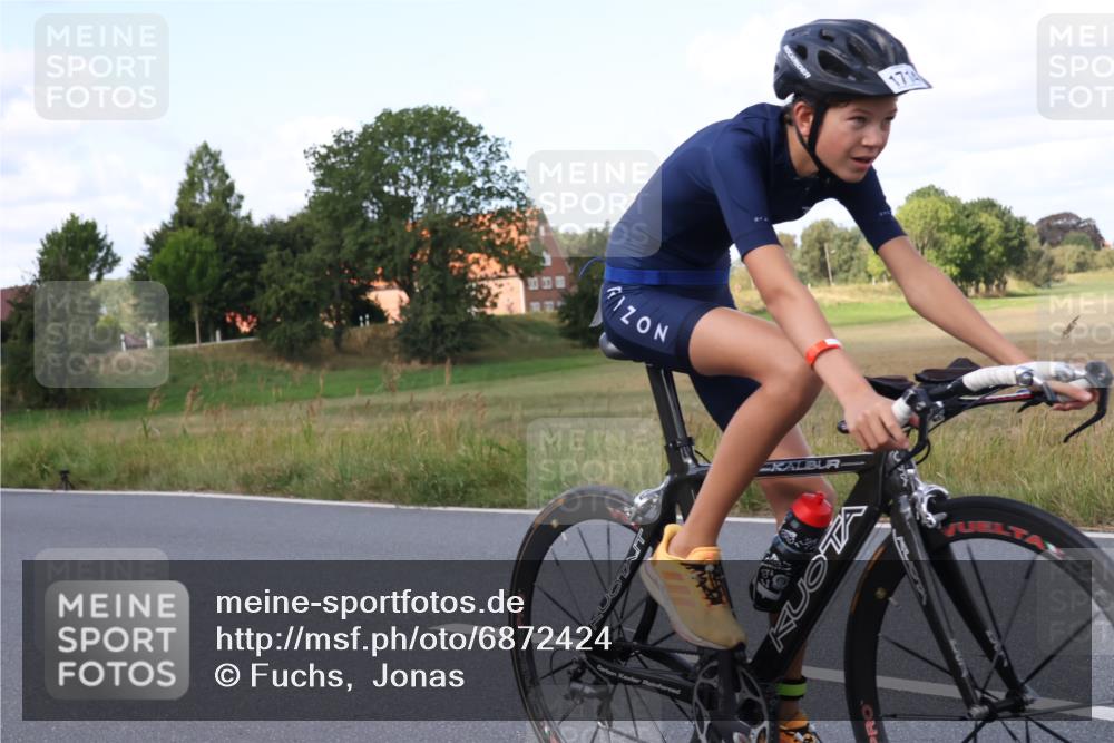 25.08.2024 - Elbe Triathlon Hamburg Fuchs,  Jonas http://msf.ph/oto/6872424 25.08.2024 11:17:04 Radfahren 1610, 1714, 1658, 1580 meine-sportfotos.de