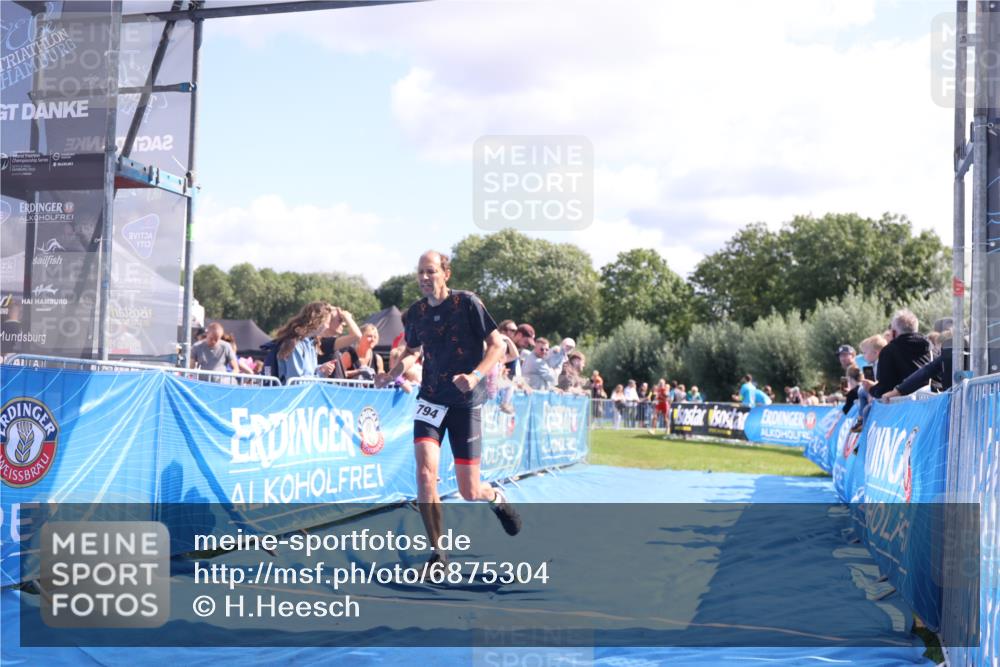 25.08.2024 - Elbe Triathlon Hamburg H.Heesch http://msf.ph/oto/6875304 25.08.2024 11:40:16 Ziel 353, 703, 794, 1445 meine-sportfotos.de