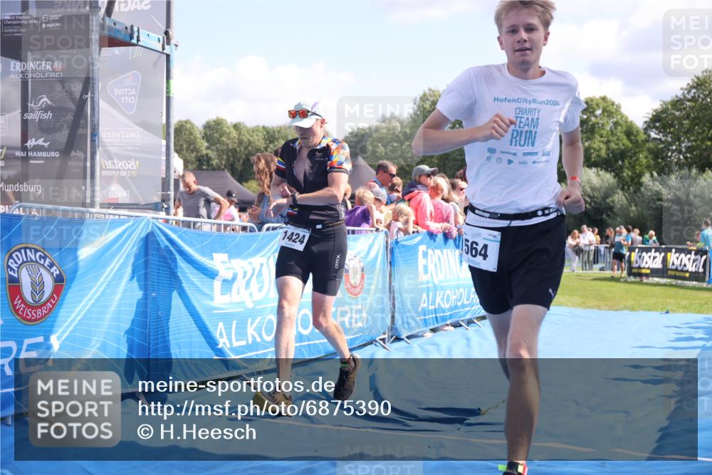 25.08.2024 - Elbe Triathlon Hamburg H.Heesch http://msf.ph/oto/6875390 25.08.2024 11:40:28 Ziel 564, 1424, 1445 meine-sportfotos.de